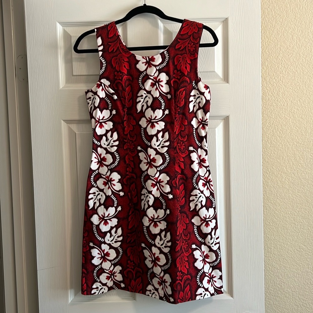 Hawaiian sheath dress